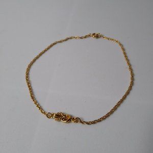 9 3/4 Inch Knot Ankle Bracelet